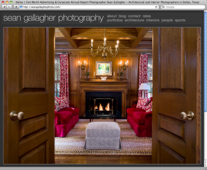 Sean Gallagher Photography website