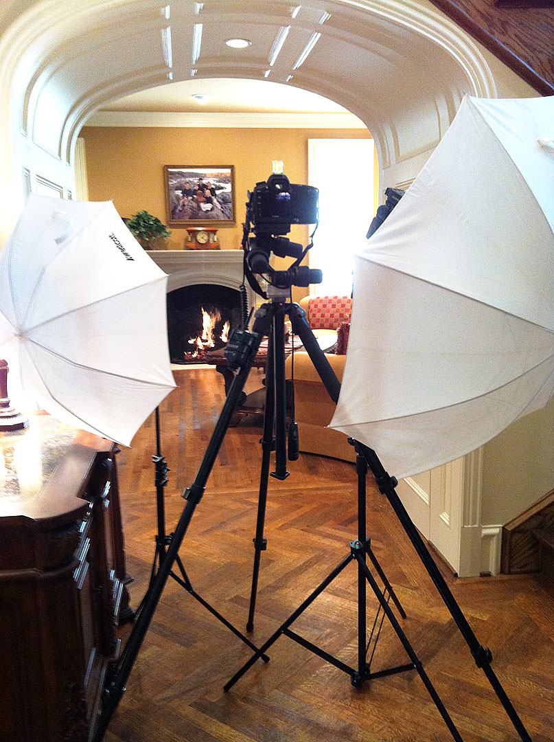 A look behind the camera at a recent interior photography shoot.